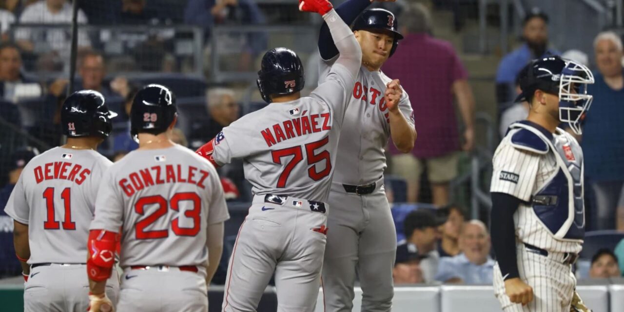 Red Sox conectan cinco jonrones y superan dos de Judge en victoria 11-siete sobre Yankees