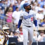Teoscar Hernández pega jonrón de 3 carreras y los Dodgers vencen 5-2 a los Padres para ganar la serie