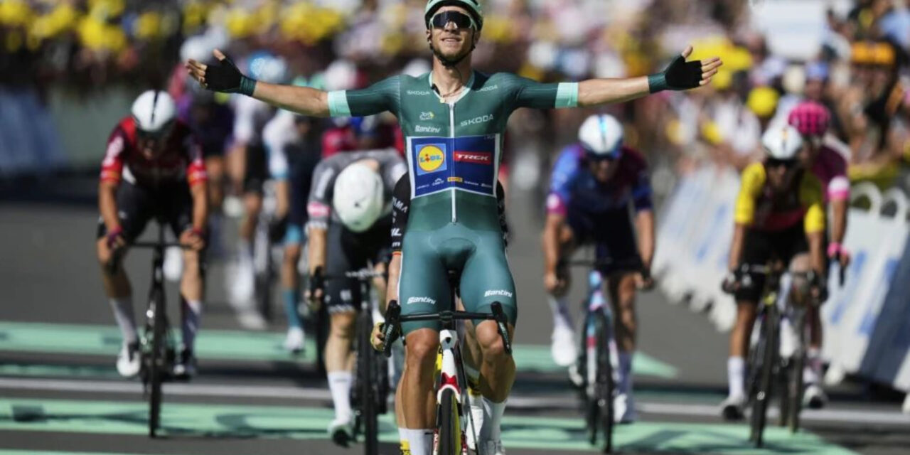 Tour de Francia: Jonathan Milan gana la etapa ocho con un sprint final