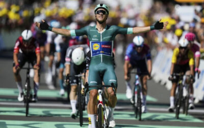 Tour de Francia: Jonathan Milan gana la etapa ocho con un sprint final