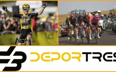 Yates gana la primera etapa montañosa del Tour de Francia y Healy se lleva el maillot amarillo(Video D3 completo 12:00 PM)