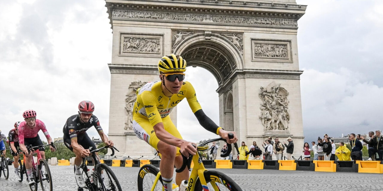 El ciclista esloveno Tadej Pogačar gana el Tour de Francia por cuarta vez