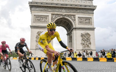El ciclista esloveno Tadej Pogačar gana el Tour de Francia por cuarta vez