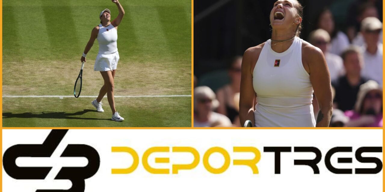 Anisimova sorprende a Sabalenka en Wimbledon y llega a su primera final de Grand Slam(Video D3 completo 12:00 PM)