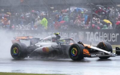 Lando Norris gana un emocionante Gran Premio de Gran Bretaña bajo la lluvia