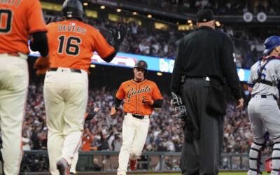 Willy Adames y Jung Hoo Lee impulsan tres carreras cada uno y los Gigantes envían a los Dodgers a su séptima derrota consecutiva.
