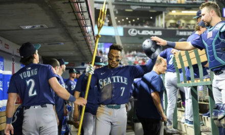 Rodríguez, Arozarena y Polanco conectan jonrones y Marineros vencen 4-2 a los Angelinos