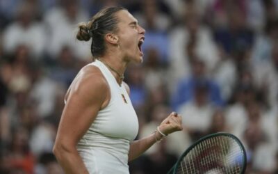 Wimbledon: La número uno Aryna Sabalenka gana a la favorita local Emma Raducanu en la Cancha Central