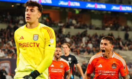 Ponce anotó dos goles tardíos para darle a Houston una victoria de 4-3 sobre el líder San Diego FC