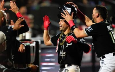 Franchy Cordero sonó cuadrangular de dos carreras para sellar la remontada y triunfo de Toros de Tijuana por 6-5 sobre Rieleros de Aguascalientes