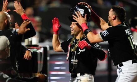 Franchy Cordero sonó cuadrangular de dos carreras para sellar la remontada y triunfo de Toros de Tijuana por 6-5 sobre Rieleros de Aguascalientes