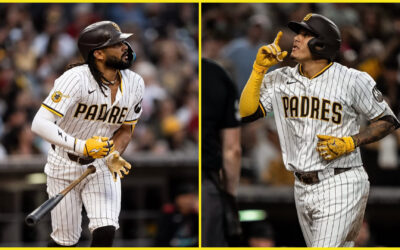 Fernando Tatis Jr. y Manny Machado conectaron jonrones en la victoria de los Padres por 4-3 sobre los Diamondbacks