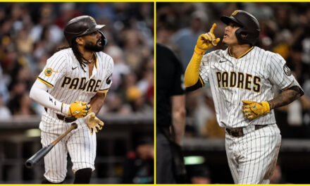 Fernando Tatis Jr. y Manny Machado conectaron jonrones en la victoria de los Padres por 4-3 sobre los Diamondbacks