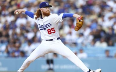 Dustin May pierde oportunidad de juego perfecto pero Dodgers barren a Medias Blancas