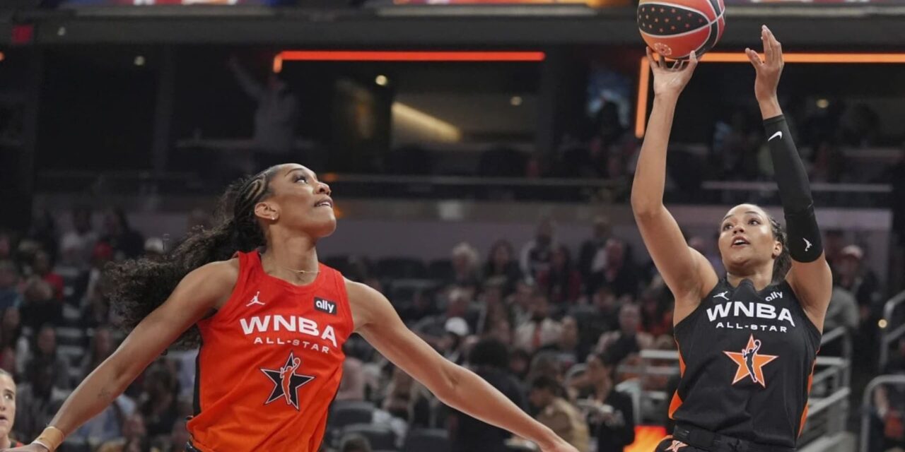 La actuación récord de Napheesa Collier lleva a su equipo a la victoria en Juego de Estrellas de la WNBA