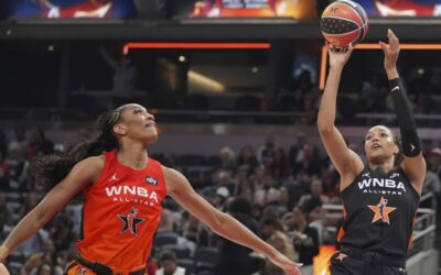 La actuación récord de Napheesa Collier lleva a su equipo a la victoria en Juego de Estrellas de la WNBA