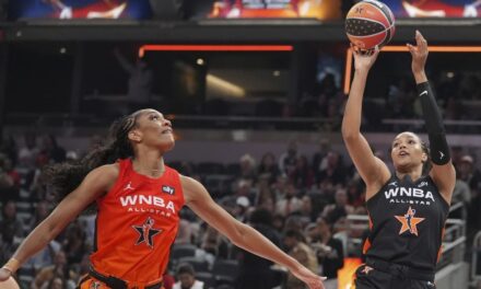 La actuación récord de Napheesa Collier lleva a su equipo a la victoria en Juego de Estrellas de la WNBA