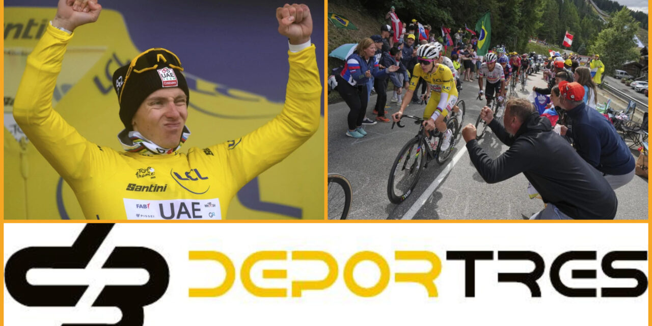 Pogačar resiste ataques de Vingegaard y mantiene el maillot amarillo tras etapa reina del Tour(Video D3 completo 12:00 PM)