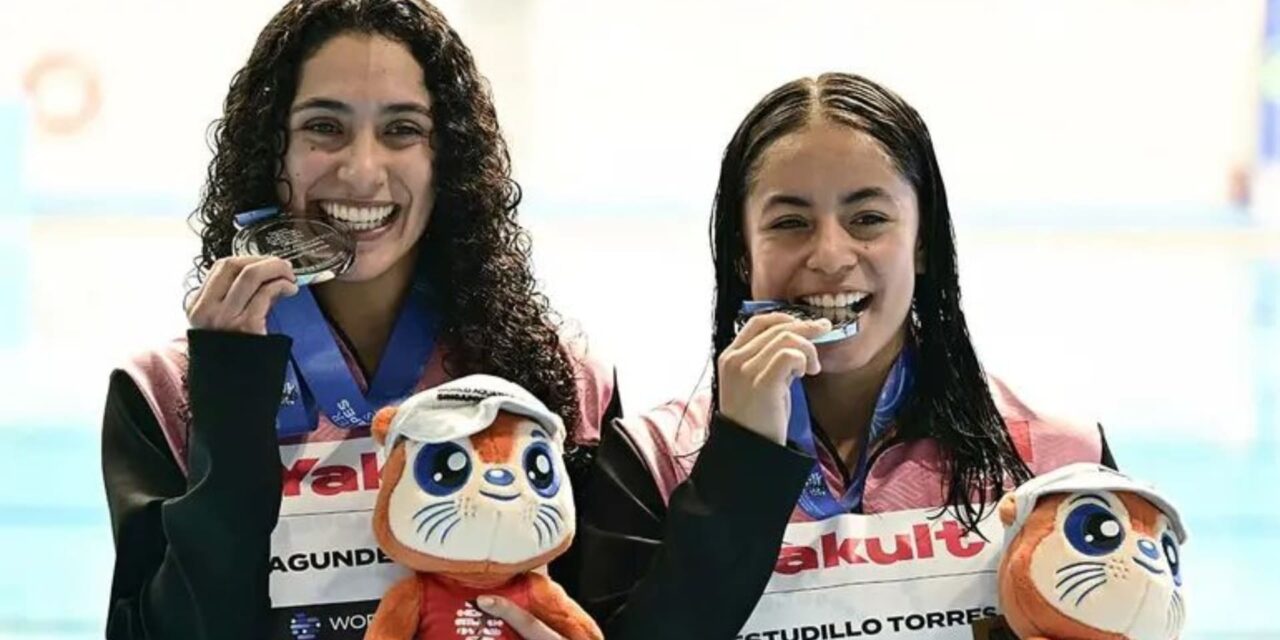 Ale Estudillo y Gaby Agúndez suben al podio en el Campeonato Mundial