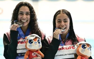 Ale Estudillo y Gaby Agúndez suben al podio en el Campeonato Mundial