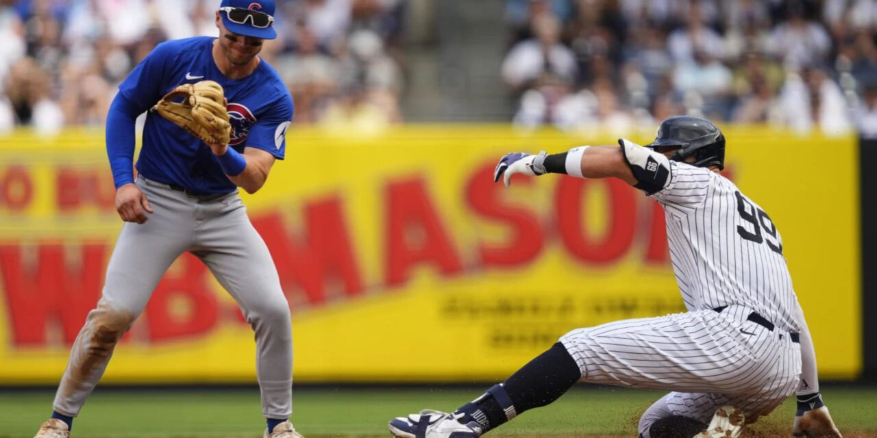 Cubs frenan racha de cinco victorias de Yankees