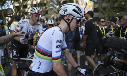 Pogacar sufre caída y Abrahamsen gana etapa en el Tour de Francia