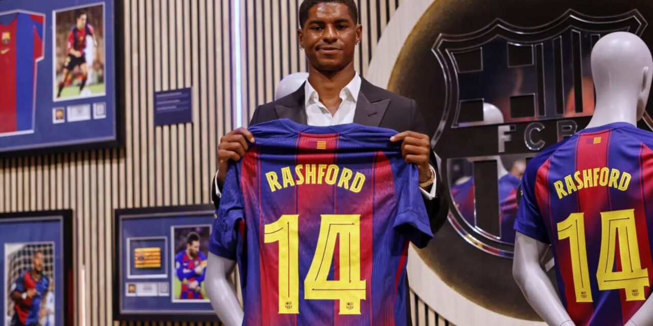Barcelona ficha a Marcus Rashford del Man United mediante préstamo por una temporada