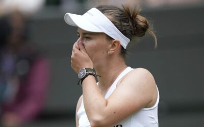 Campeona defensora de Wimbledon Barbora Krejcikova pierde ante Emma Navarro en tercera ronda