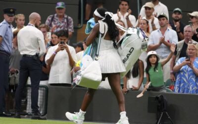 Coco Gauff queda eliminada en 1ra ronda de Wimbledon al caer ante Dayana Yastremska