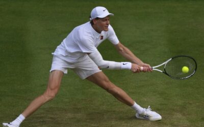 Sinner vence a Shelton y avanza a semifinales de Wimbledon con protección en el codo lesionado