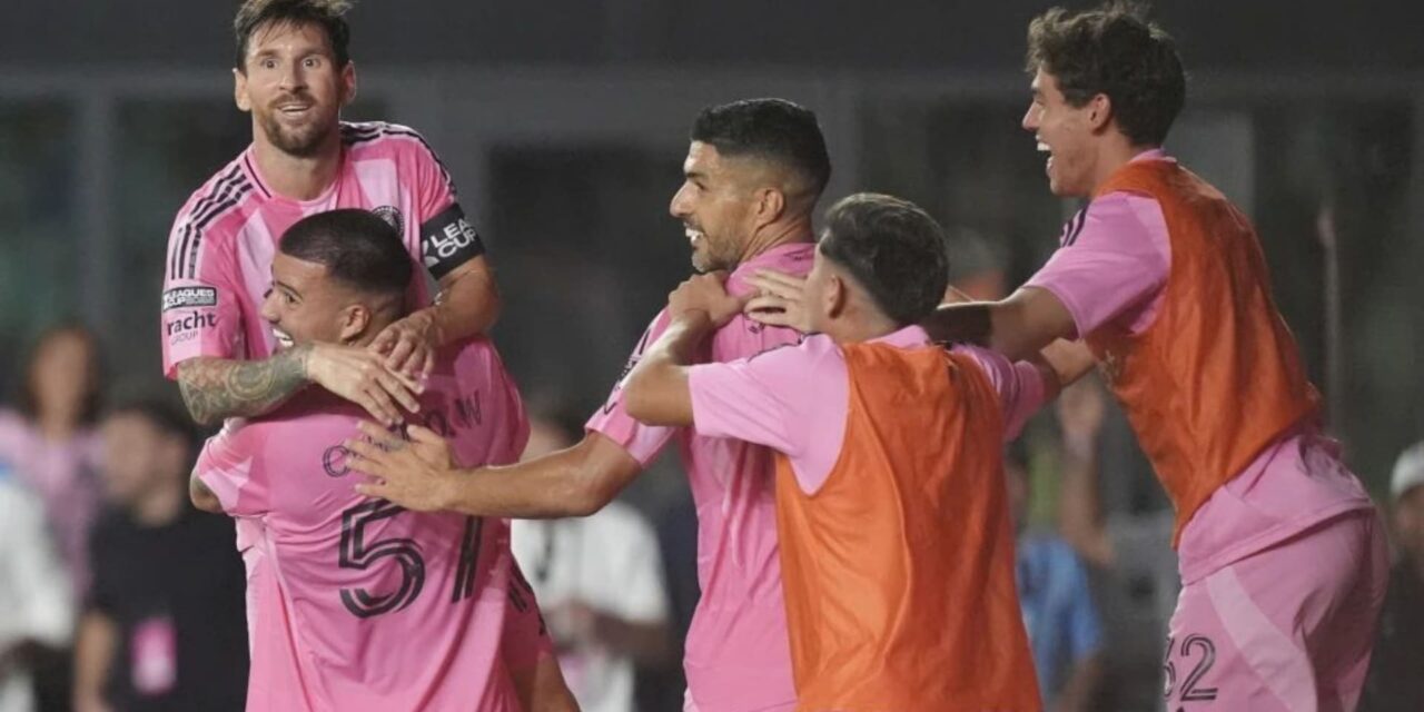 Asistencia de último segundo de Messi da triunfo 2-1 al Inter Miami sobre Atlas en la Leagues Cup