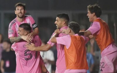 Asistencia de último segundo de Messi da triunfo 2-1 al Inter Miami sobre Atlas en la Leagues Cup