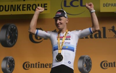 Merlier gana la tercera etapa del Tour de Francia y Van der Poel mantiene el maillot amarillo