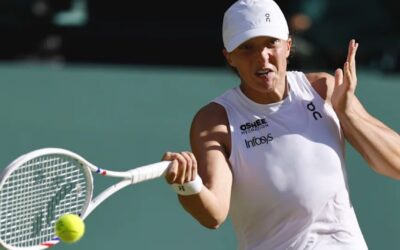 Swiatek pisa su primera final de Wimbledon
