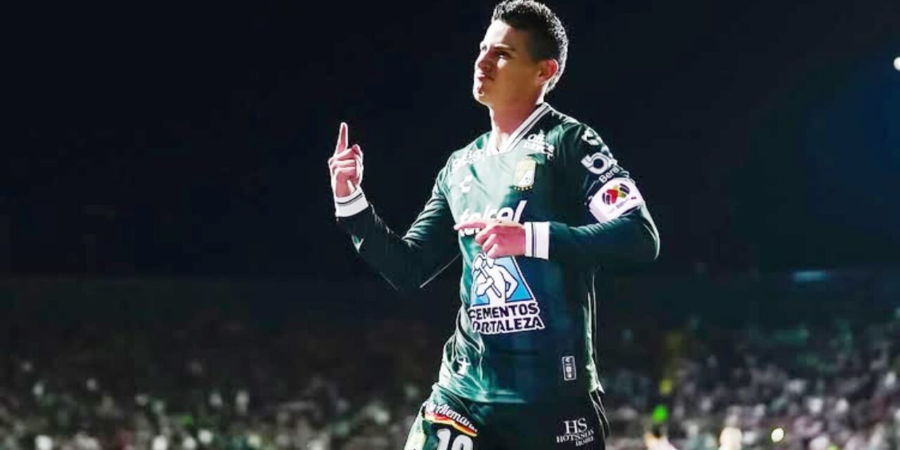 James Rodríguez da sufrido triunfo a León sobre Chivas