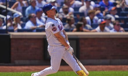 Pete Alonso conecta jonrón de tres carreras y Mets barren a Angelinos