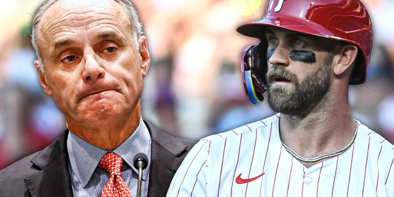 Bryce Harper a Rob Manfred: ‘puedes largarte’ si vienes a hablar de tope salarial