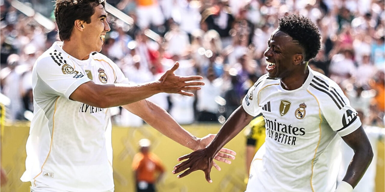 Real Madrid sufre al final, supera 3-2 al Dortmund y va contra el PSG en semis de Mundial de Clubes