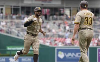 Bogaerts conecta grand slam en la primera y Padres vencen 8-1 a Nacionales
