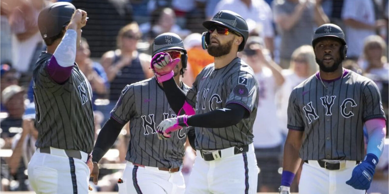 Alonso y Nimmo impulsan a Mets a victoria 12-6 sobre Yankees en la Serie del Subway