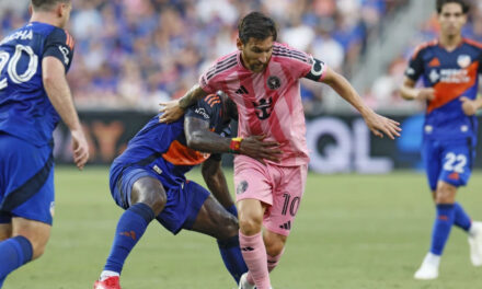 La racha de goles de Messi acaba y el Inter Miami cae 3-0 ante Cincinnati