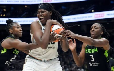 Jonquel Jones regresa a la alineación de Liberty y lidera la anotación del equipo en la victoria sobre Indiana Fever