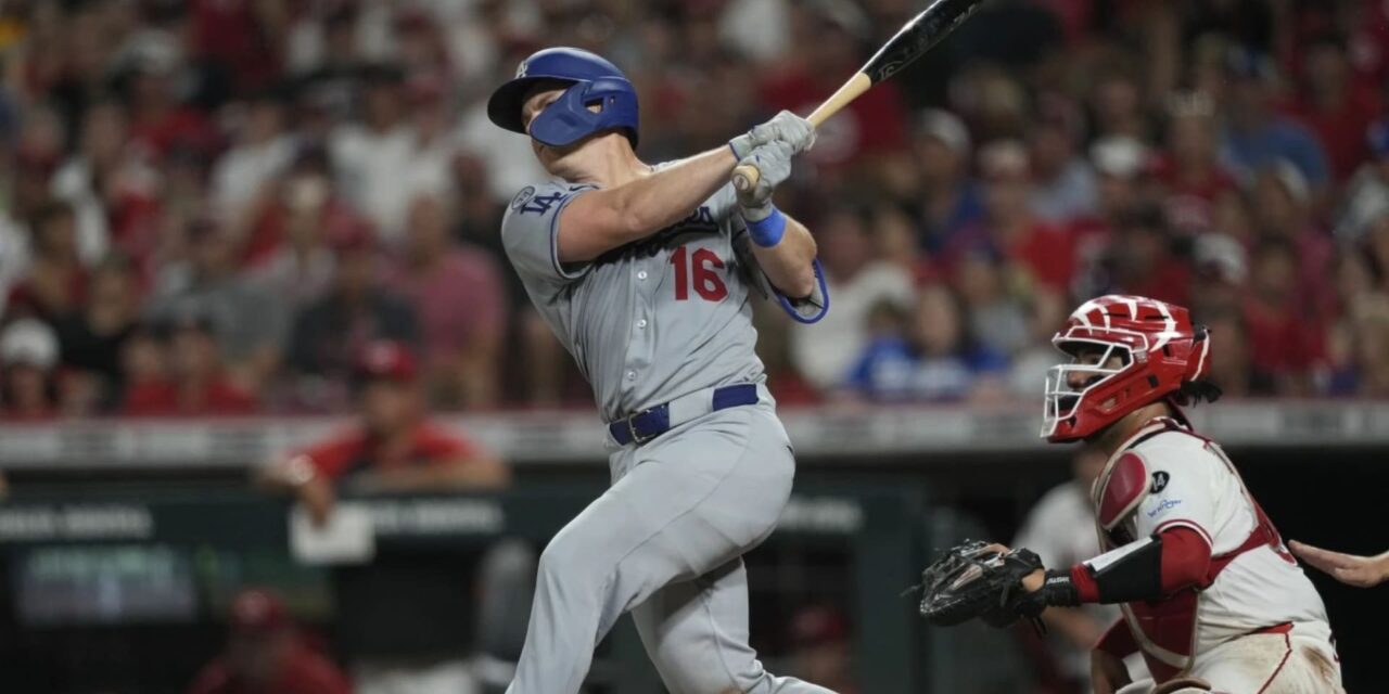 Doble de Will Smith en la novena da triunfo 5-4 a Dodgers sobre Rojos