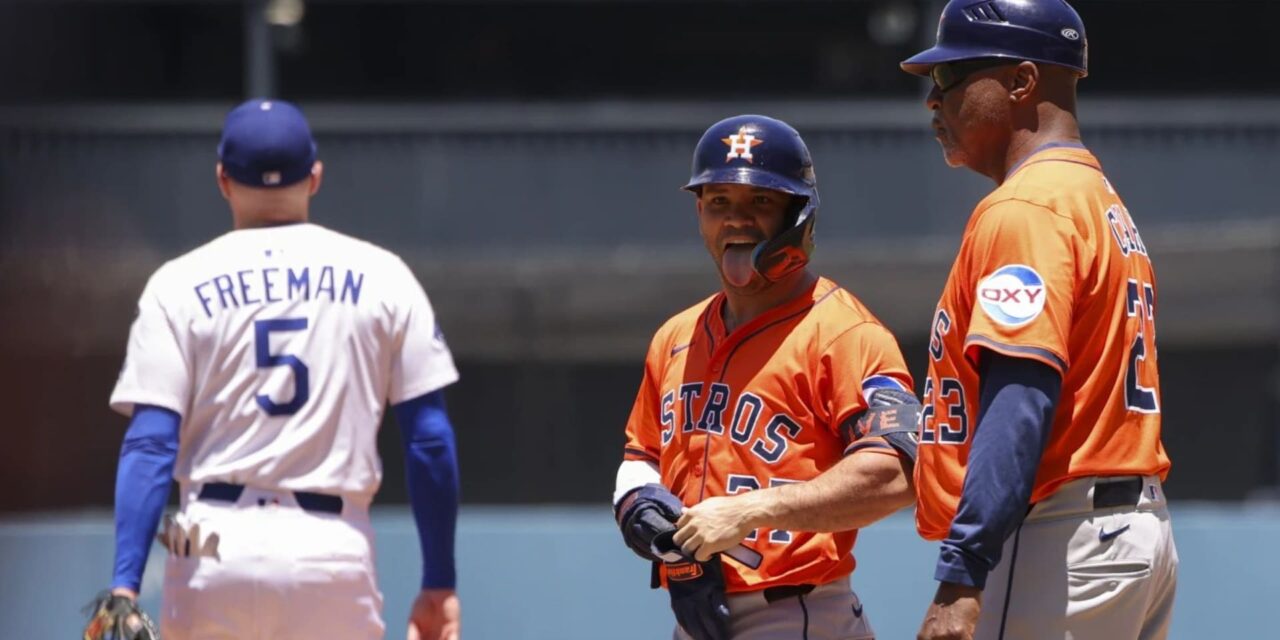 Walker, Díaz y Altuve conectan jonrones en victoria de Astros 5-1 sobre Dodgers