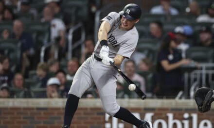 Ben Rice conecta jonrón decisivo en la novena, Yankees vencen 5-4 a Azulejos