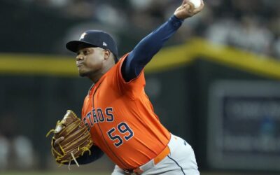 Valdez amplía su racha a 10 victorias y Astros remontan para vencer 3-1 a Diamondbacks