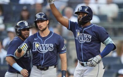 Caminero y Rasmussen brillan por Rays en victoria 4-2 ante Yankees