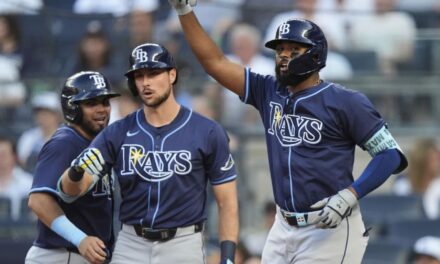 Caminero y Rasmussen brillan por Rays en victoria 4-2 ante Yankees