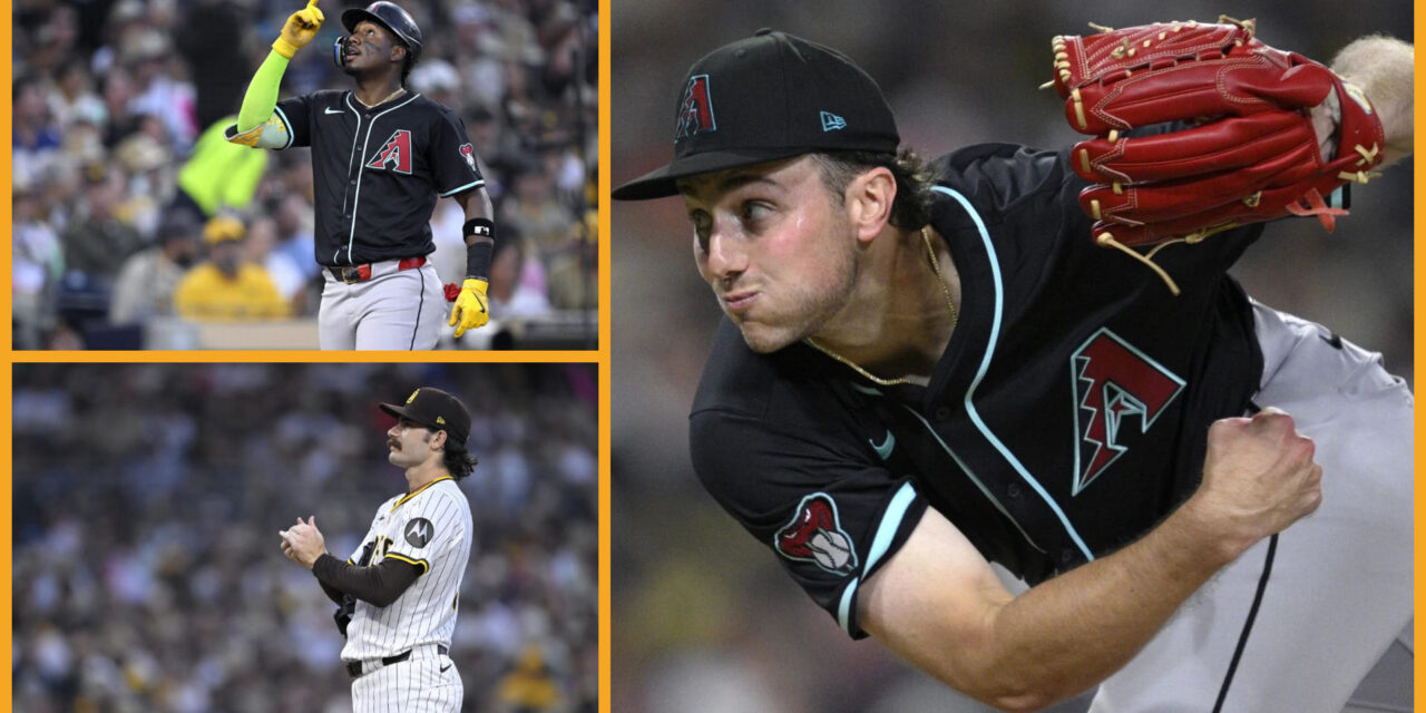 Perdomo pega grand slam, Pfaadt lanza 8 entradas para ayudar a los Diamondbacks a vencer a los Padres