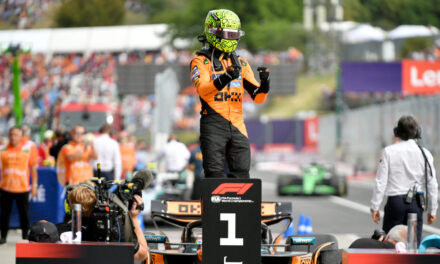 Norris lidera el 1-2 de McLaren en Hungría y aprieta la puja por el título de la F1